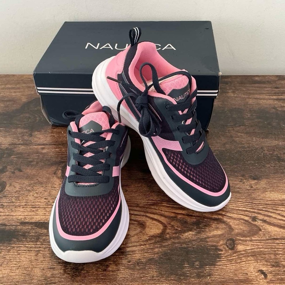 Nautica Little and Big Girls Galey Athletic Sneakers - Picture 6 of 8